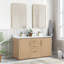 Meuble-lavabo double 60 po Cloverfield-93496140-93496141