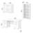 Magomed 3 Piece Computer Desk Office Set-1431211880