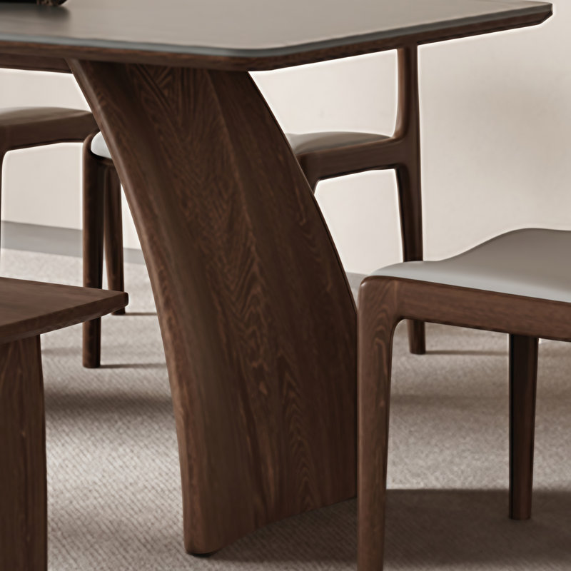 Table de salle à manger rectangulaire, H 29,5 po x L 31,5 po x l 63 po