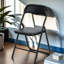 Puneeta Faux Leather Padded Stackable Folding Chair Folding Chair Set