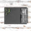 Argon Tableware Rectangle Slate Placemats