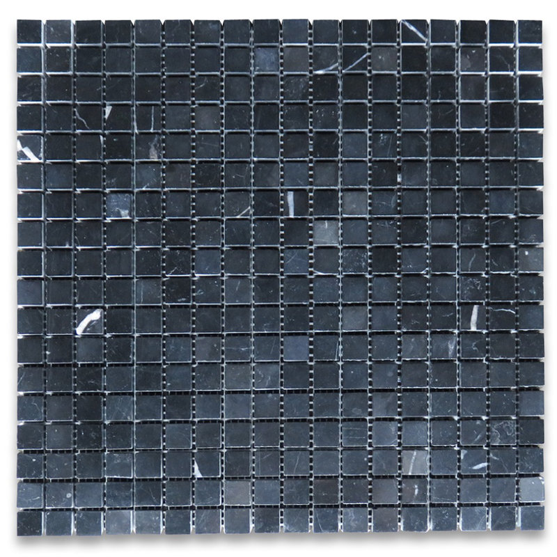 12" x 12" Marble Grid Mosaic Wall & Floor Tile