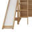 Twin Size House Loft Bed With Slide,Storage Shelves And Light, Wood Bed Frame With Guardrail And Ladder, Climbing Ramp-2097751257