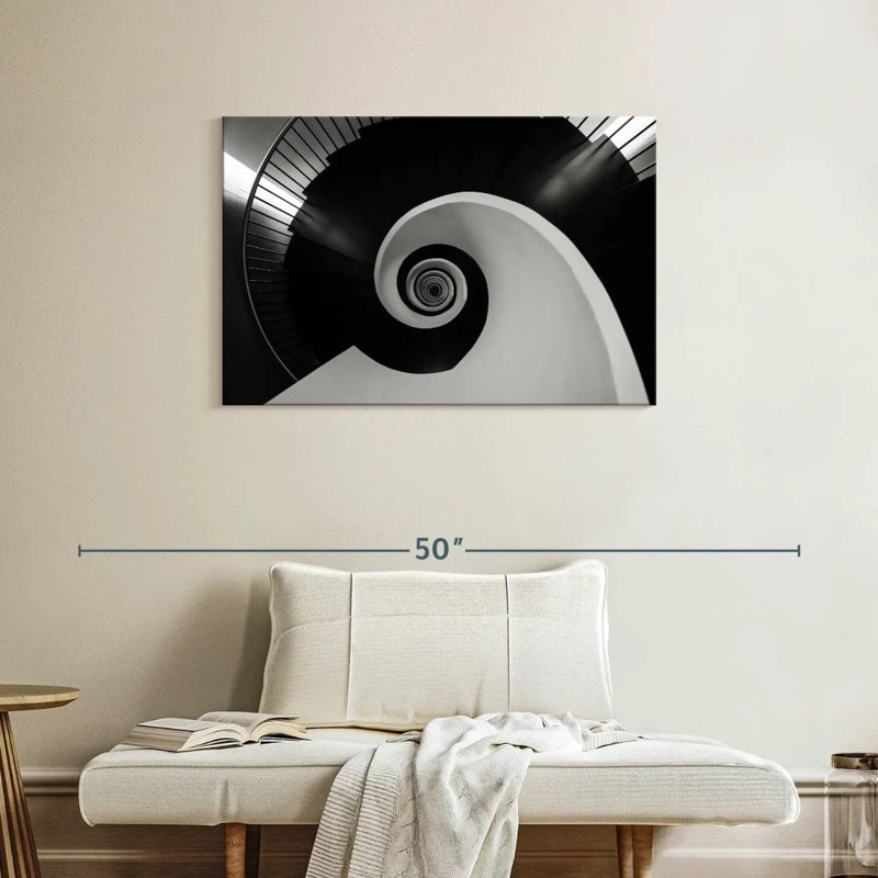 Lilie Yin Yang Staircase, 24" H x 36" W