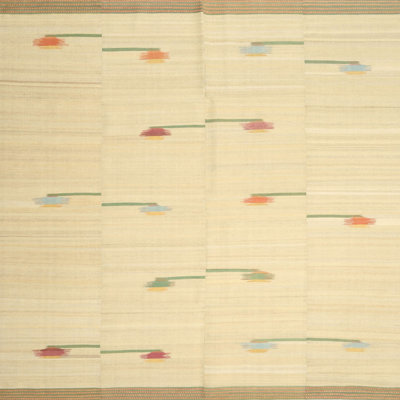 Surface beige contemporaine tapis
