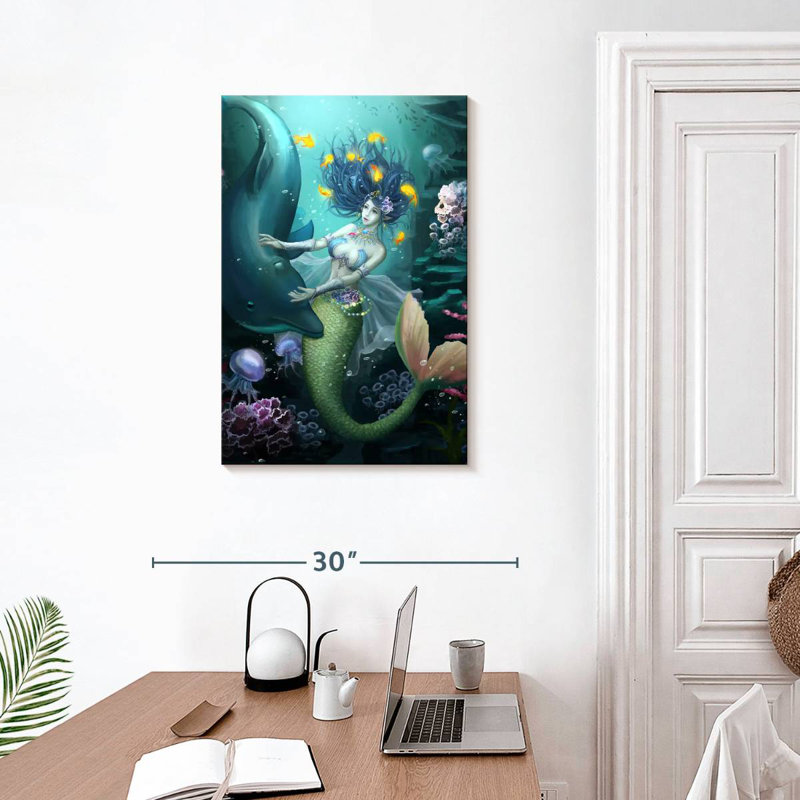 Kelan Mermaid Classic, 30" H x 20" W