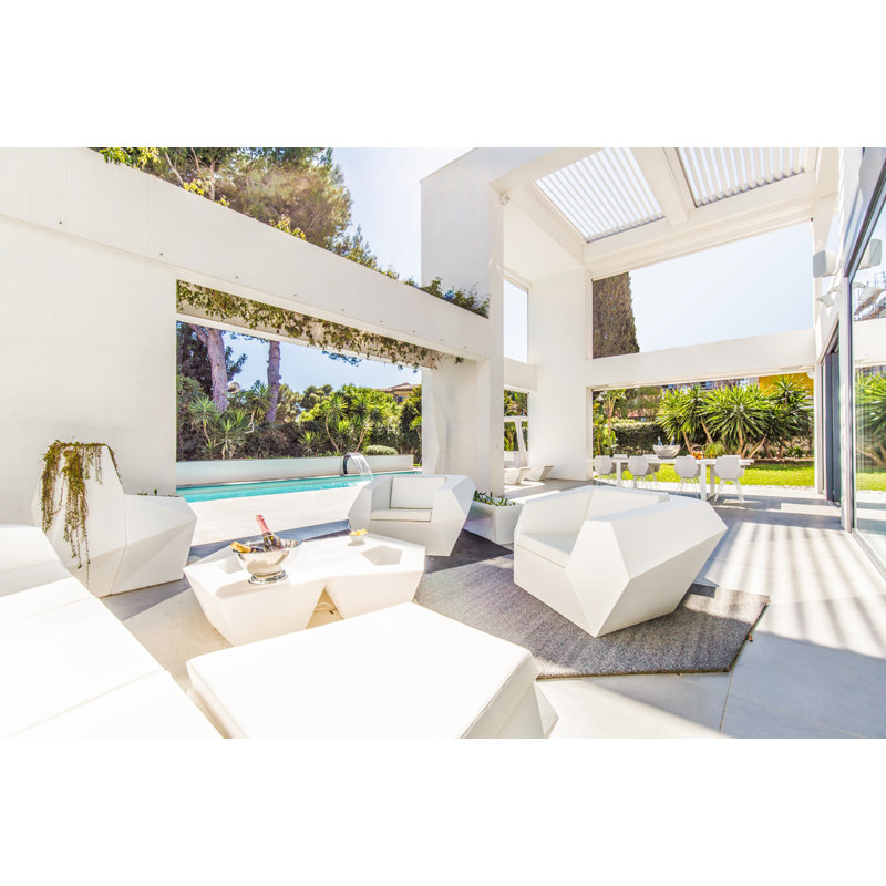 Faz - Resin Lounge Chair - Basic, Taupe