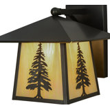 Rustic Lodge 1 - Light Outdoor Wall Lantern