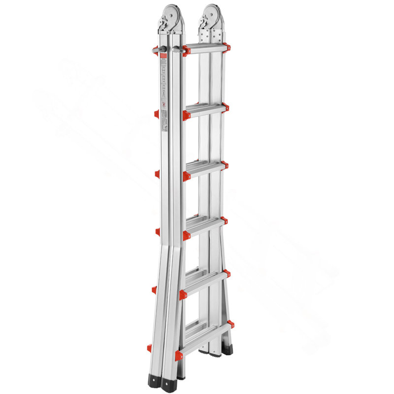 Telescoping Ladder A Frame 20.5FT / 6230 Mm Extension Multi-Function For Homework