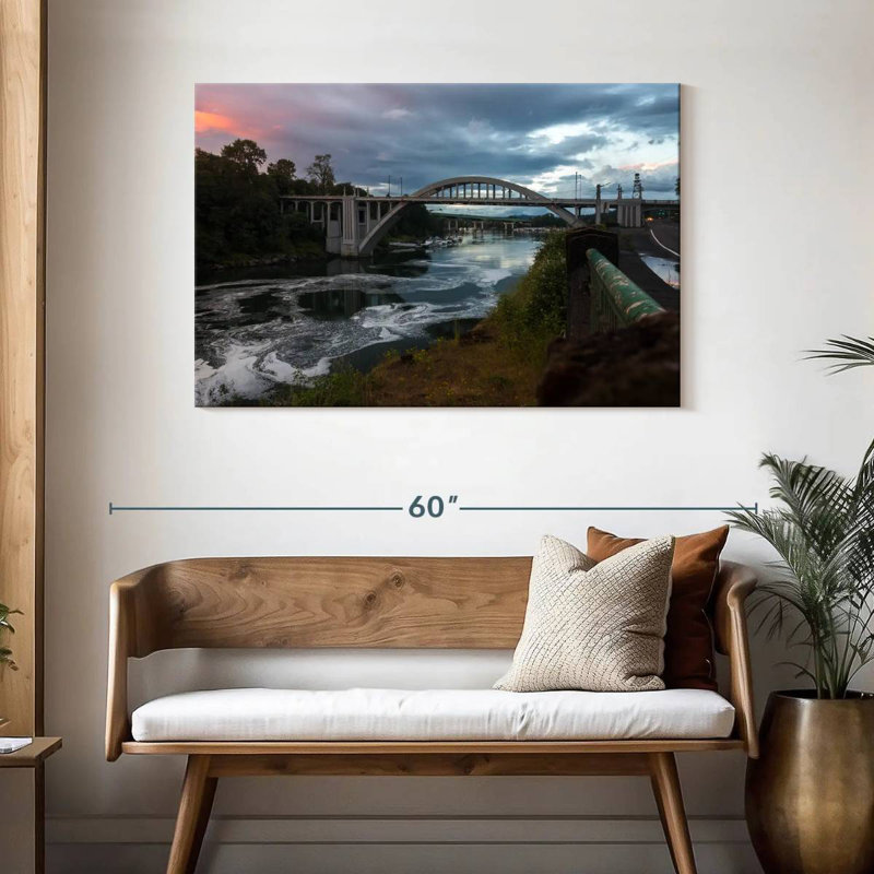 Lilie Dramatic Oregon Bridge