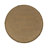 Devin Round Oak Wood Coffee Table with Cane Detail