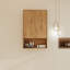 Armoire de rangement murale simple 24 po avec 2 portes fermées Solf et 1 tablette-414561148