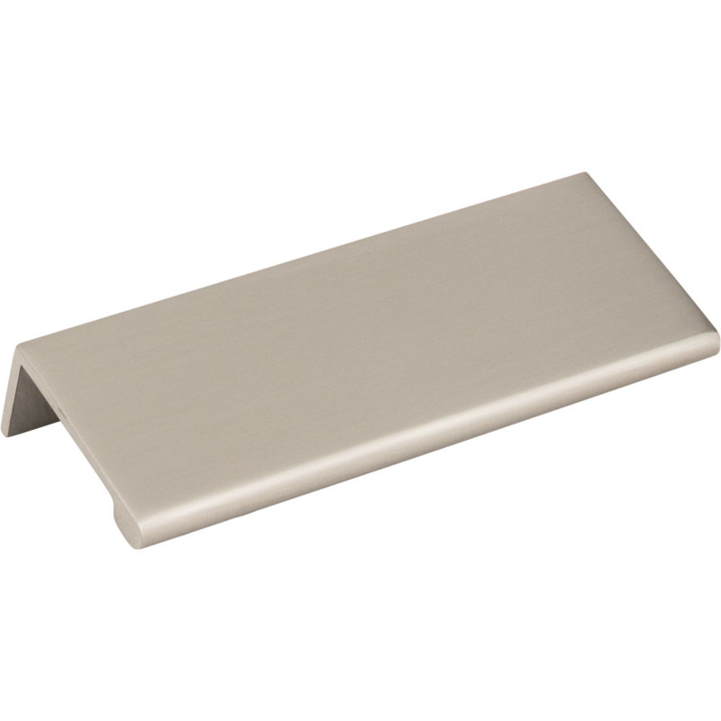 Edgefield 3" Center to Center Finger Pull, Satin Nickel