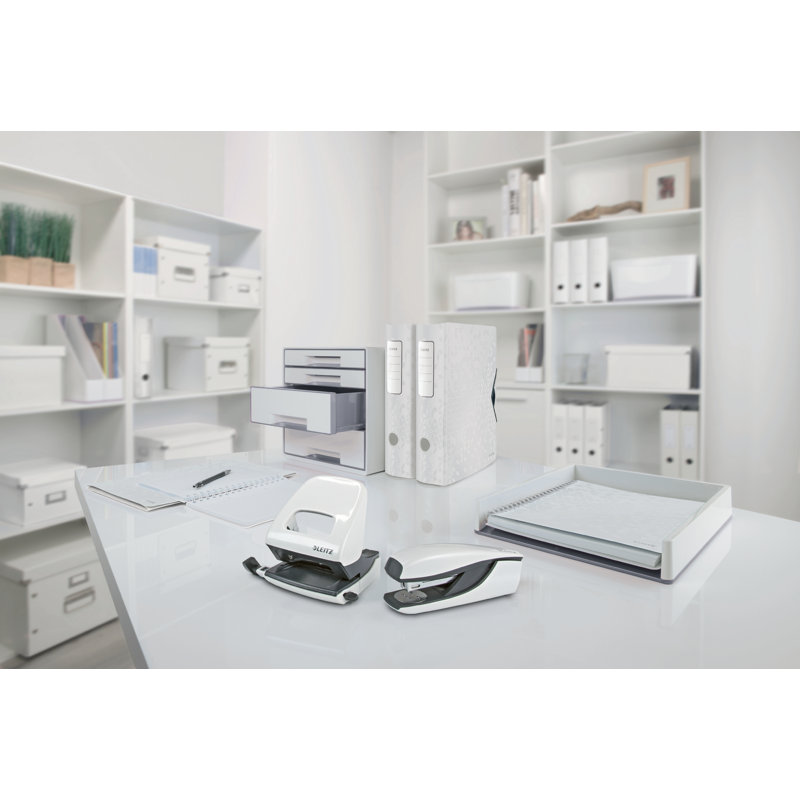 Free Standing Magazine Rack, White