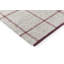 Craft Matter Check cendre / rouge pierre 049100 200X280-105009714