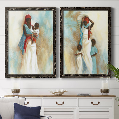 «Power of Love I», ensemble de 2 reproductions d'art