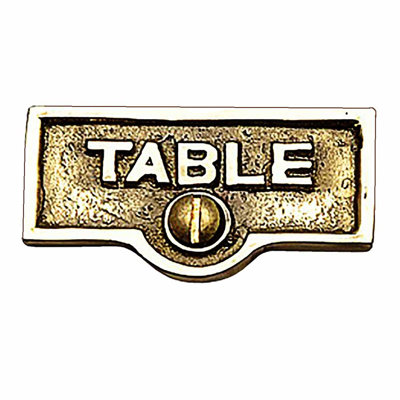 Table Name Signs Labels Switch Plate Tag