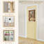Porte semi-intérieure en bois de pin massif non fini 1 porte Lite-115932868