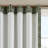 Plaid Rod Pocket and Back Tab Curtain Panel with Fleece Lining