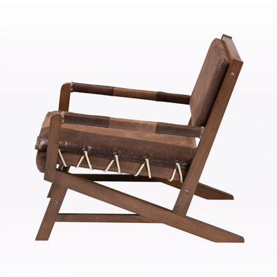 Marsida Faux Leather Accent Chair