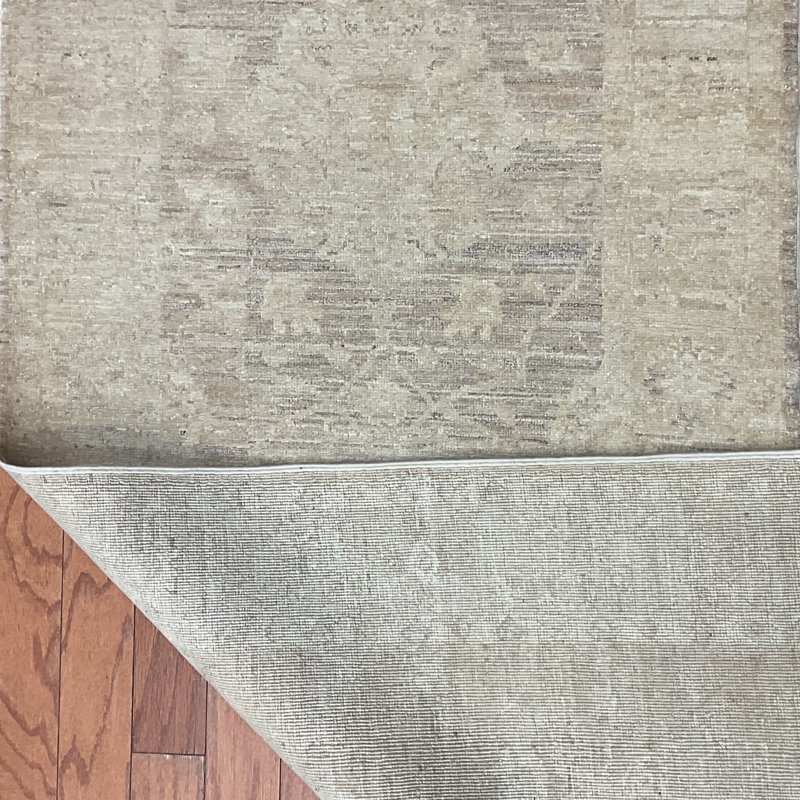  Handmade Oushak Wool Runner