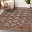Tapis intérieur / extérieur doré / beige Thornton-1685313983