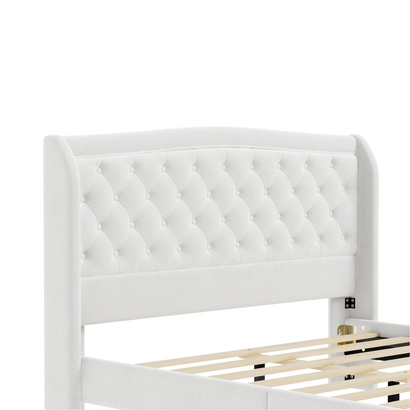 Upholstered Bed, Queen