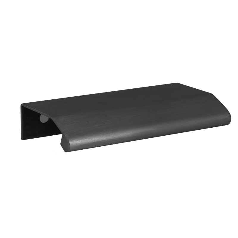 Cabinet Finger Edge Pull, Satin Stainless Steel, 7 7/8″