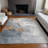 Machine Washable Indoor/Outdoor Xhevrie Gray Rug-1374393116