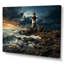 Bord de mer majestueux phare I, reproduction d'art sur toile-1423752057-1423752056