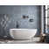 Corsica 0.6" x 0.6" Glass/Natural Stone Grid Mosaic Wall & Floor Tile