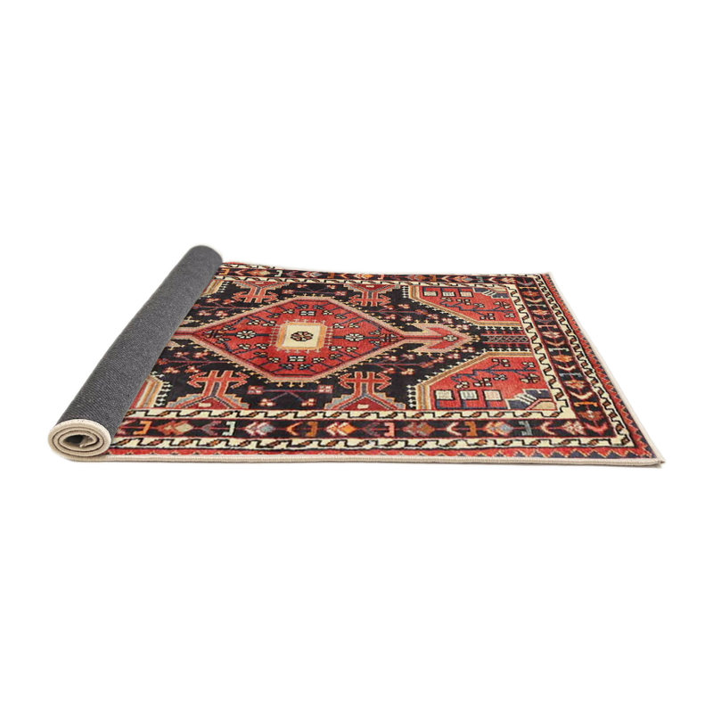 Deardorff Oriental Indoor Rug, Round 6'