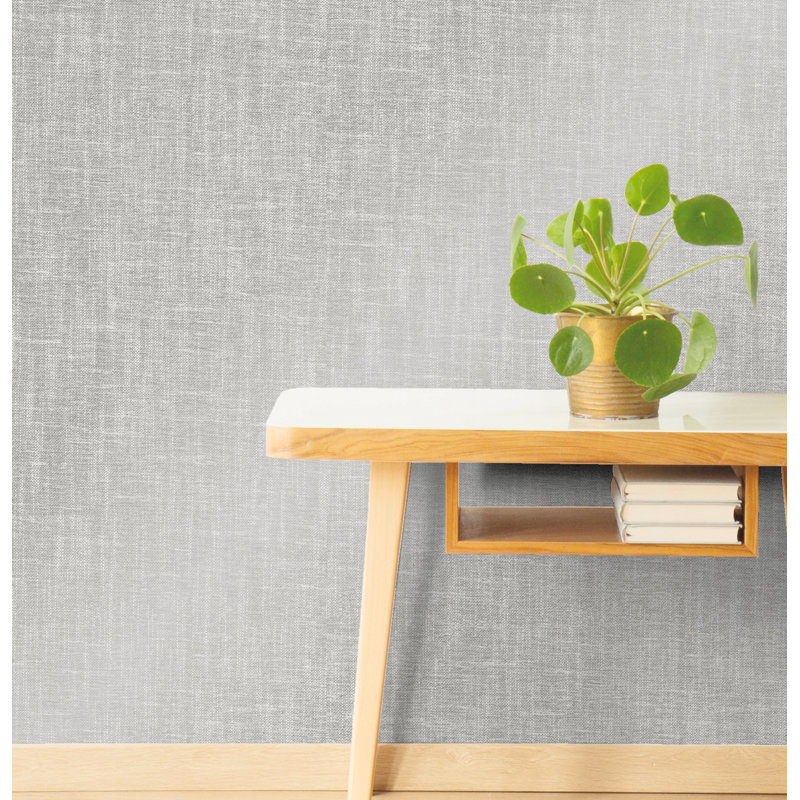 Fortside 10m x 52cm Wallpaper Roll, Grey