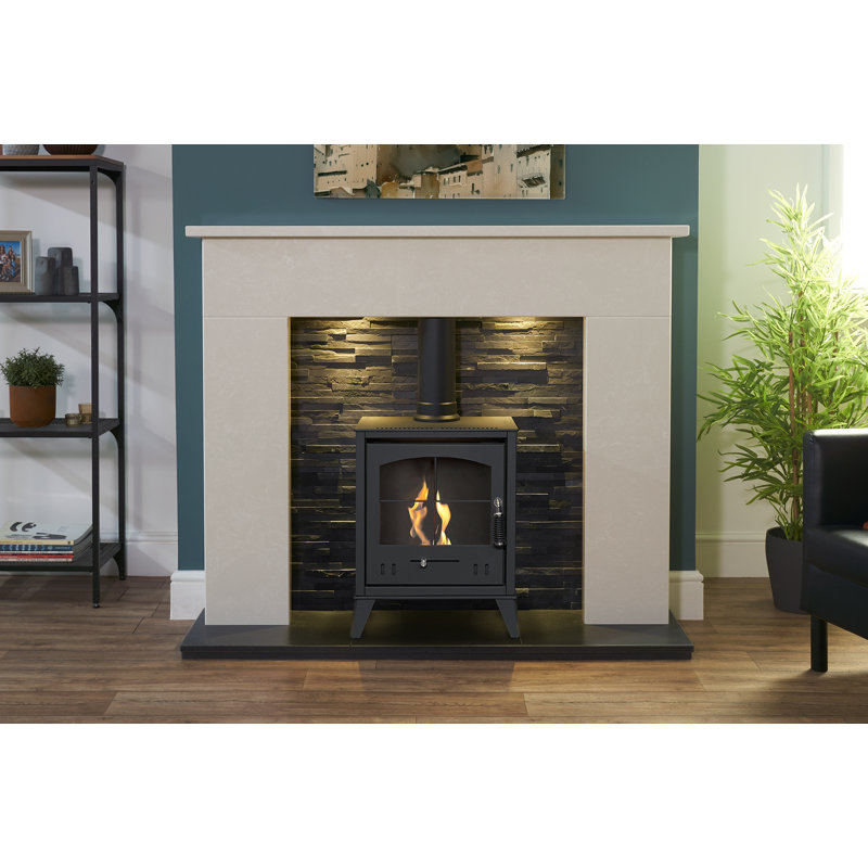 Addyson Belfry Heating 45.7 cm W Black Bio-Ethanol Stove