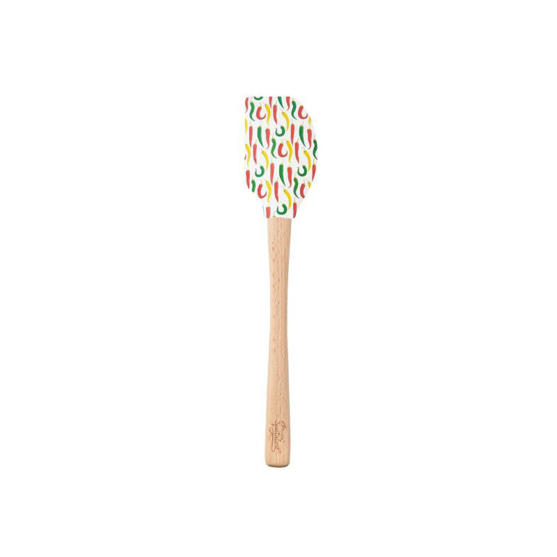 Spatulart® Add A Little Spice Wood Handled Spatula