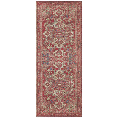 Leta Tufted Red Rug