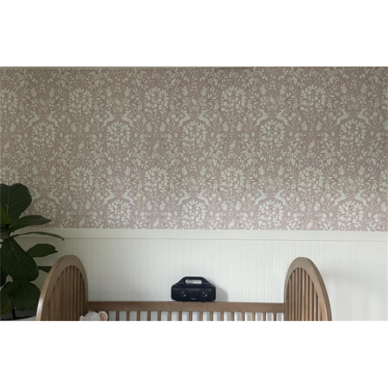 Blush Enchanted Peel & Stick Wallpaper