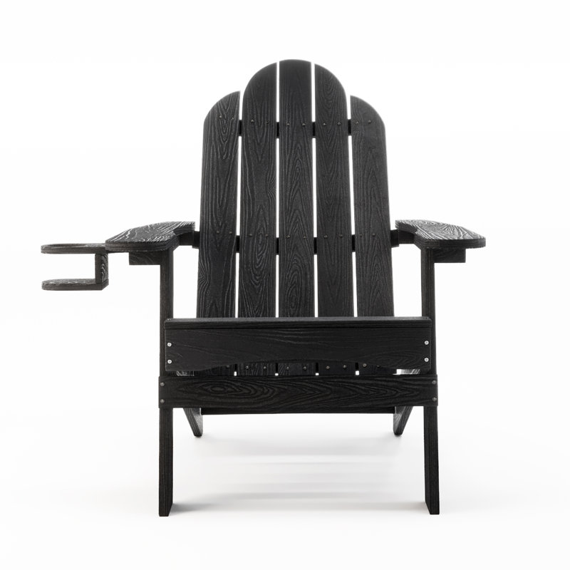 Chaise Adirondack pliante Emerico, Yellow