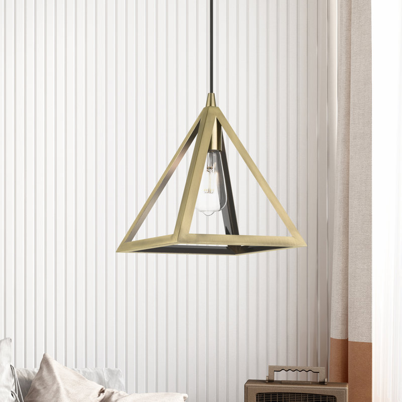 Dheclan 1 - Light Pendant, Antique Brass, Antique Brass