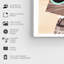 «Typographie and Quotes Cutsie Cat», reproduction d'art moderne sur toile blanche-1353136121