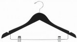 Hangers With Clips for Skirt/Pants (Set of 100) Only Hangers Inc. 
