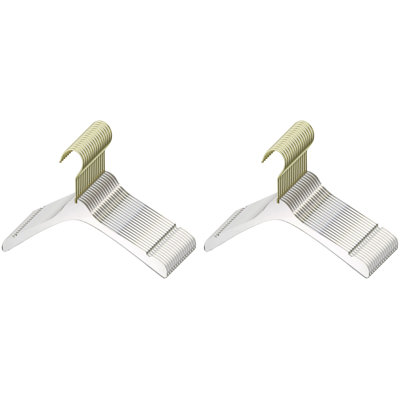 Quality Acrylic Clear Hangers, Clothes Hangers Organizes Closet, Baby