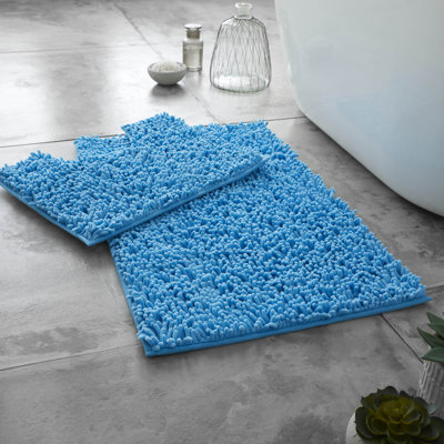 2 Piece Set Rectangle/U-shaped Bath Mat