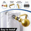 Tringle à rideau décorative robuste de 1 pouce de diamètre facile à installer-387218507-387218506