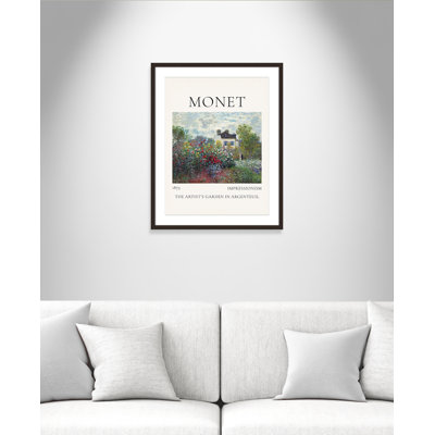 Rocchetto "Artists Garden in Argenteuil" Print