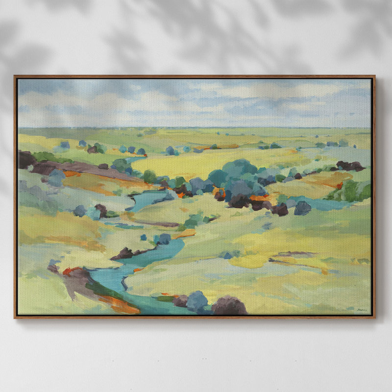 " Idyll Sweep ", Noyer, H 37 po x l 25 po x P 2 po