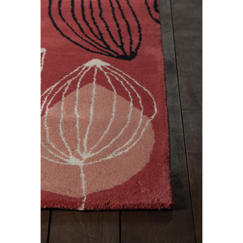 Jessica Swift Wool Floral Area Rug, 5' x 7'6"