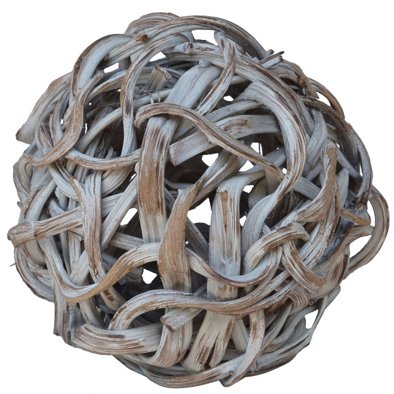 Handmade Abstract Figurine / Sculpture Decorative Object, 8" H x 8" W x 8" D