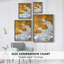ABSTRACT Series CD XXII, reproduction encadrée - bois massif-913493651