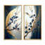 «Blue Cherry Blossom Branch IV», 2 pièces sur toile-913152909-913152906